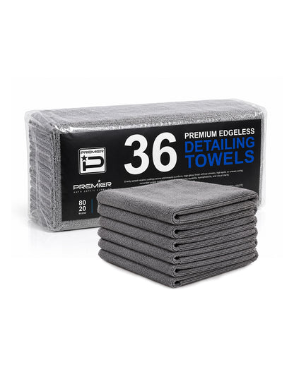 36 Pack Premium Edgeless Detailing Towels