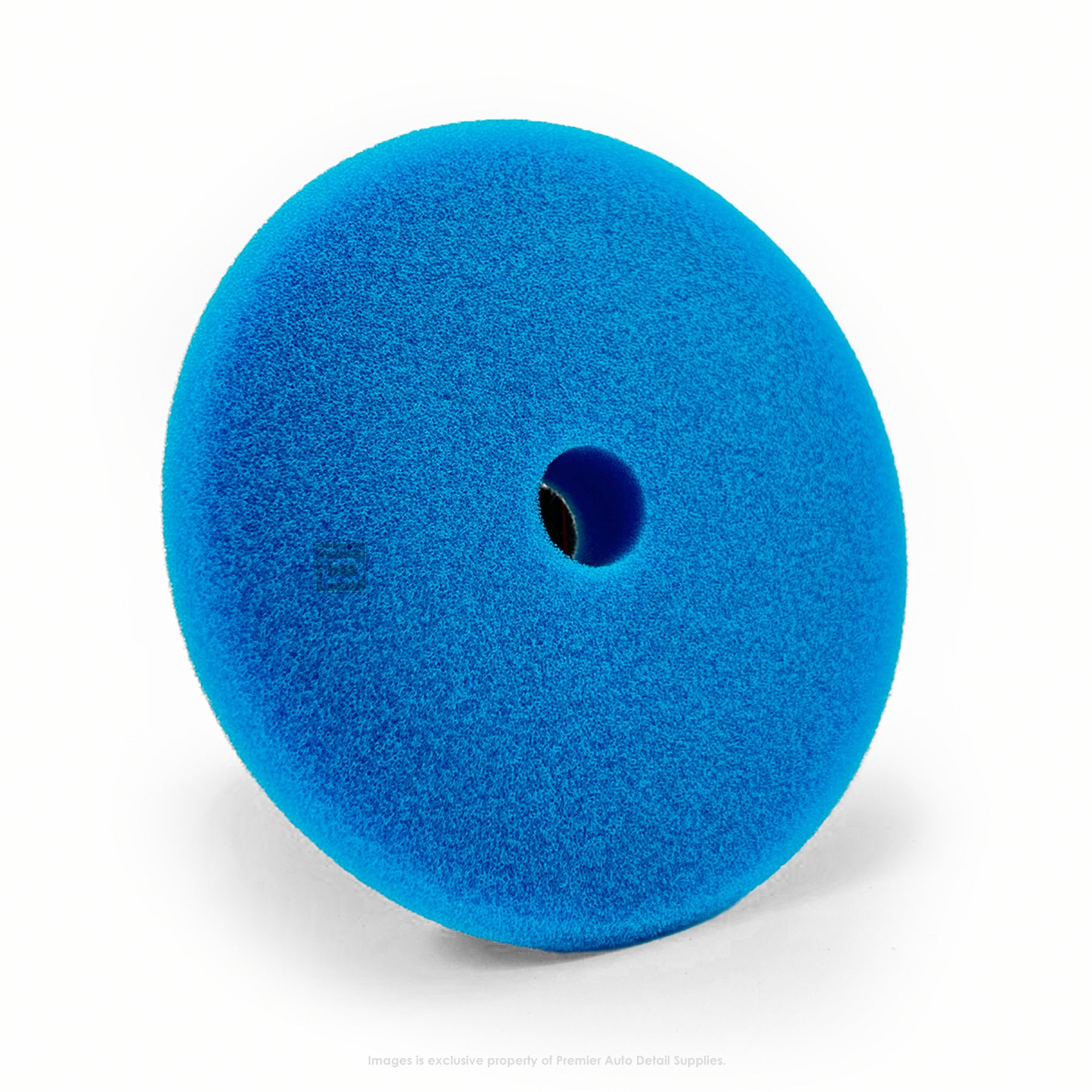 554EG | Buff and Shine | EdgeGuard Foam Pad, Blue, Heavy Cut, 5" / 130mm
