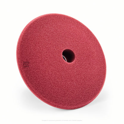 572EG | Buff and Shine | EdgeGuard Foam Pad, Maroon, Medium Cut, 5" / 130mm