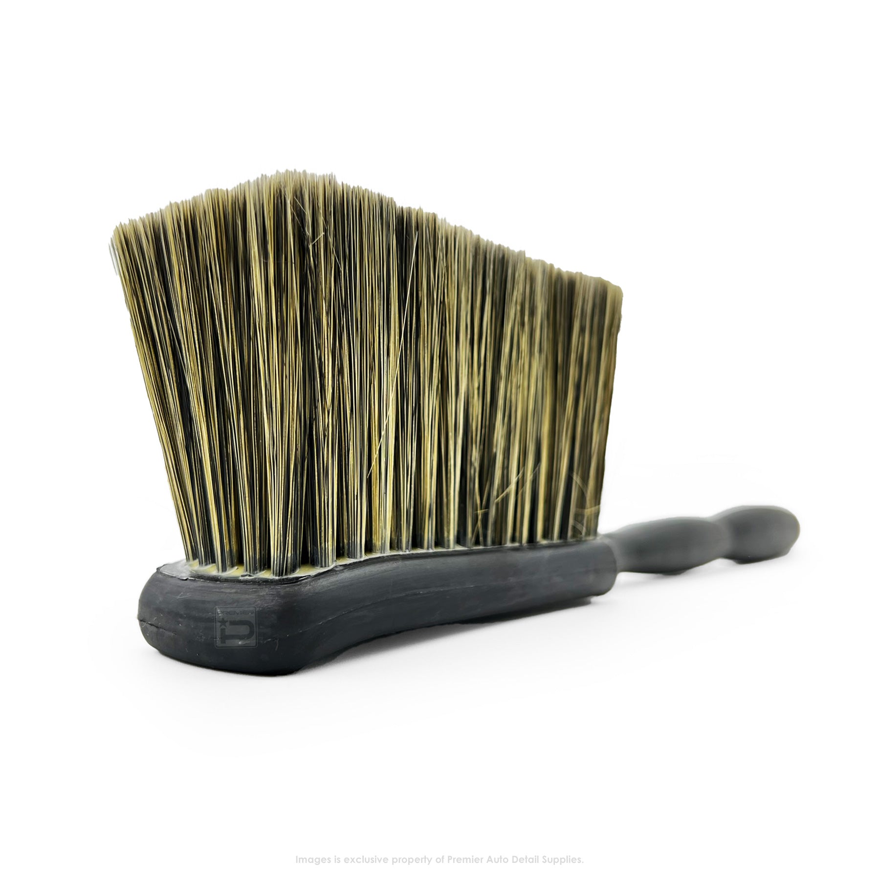 Pre-wash hand brush hog hair with long handle