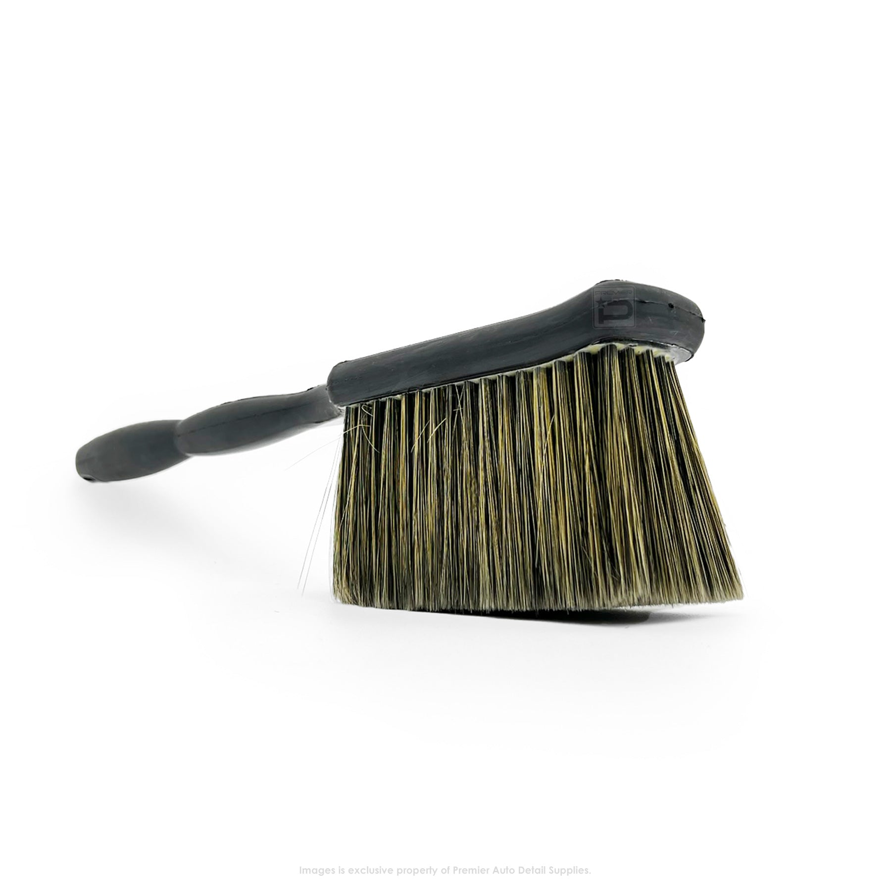 Pre-wash hand brush hog hair with long handle